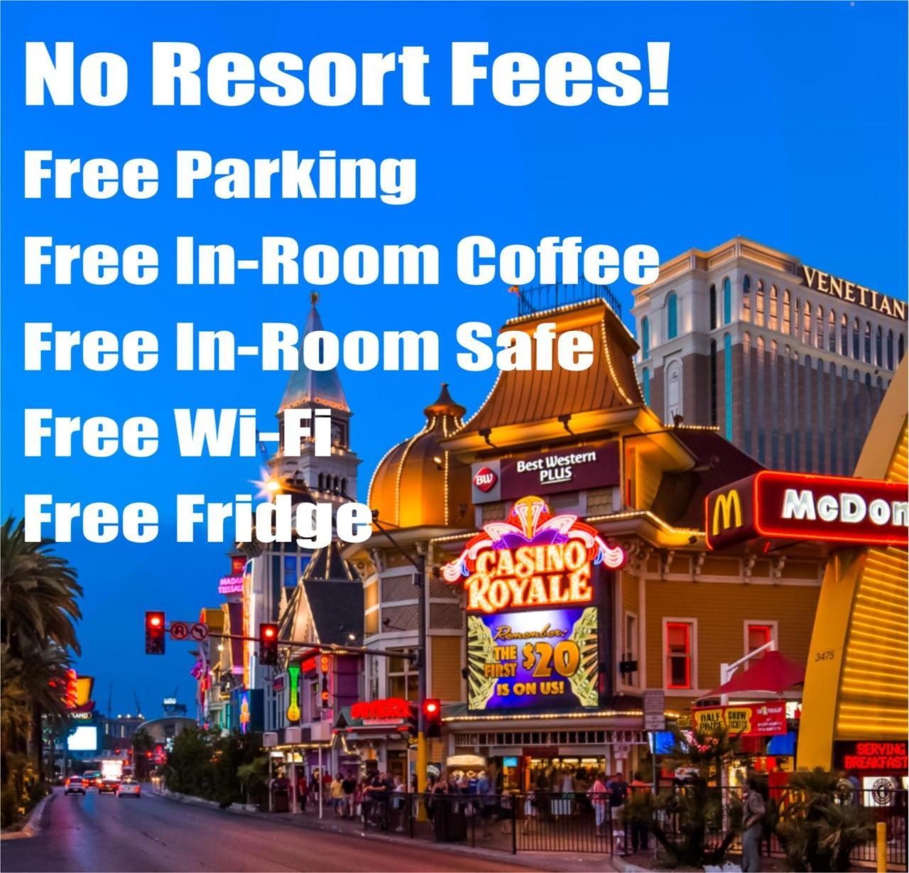 Best Western Plus Casino Royale - Center Strip Las Vegas Exterior foto